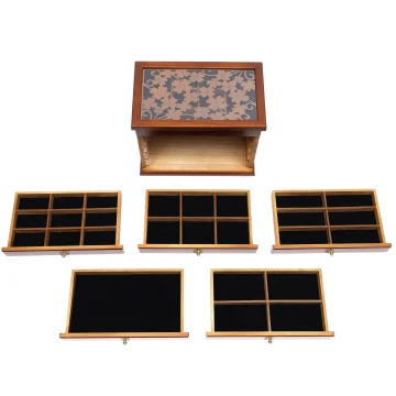 6 Layer Womens Jewelry Organizer with Drawers 2 | PricZone