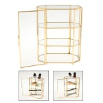 3-Tier Glass Makeup Organizer Display Box 2