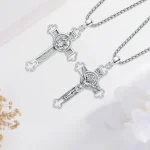St Benedict Jesus Cross Protection Necklace 4