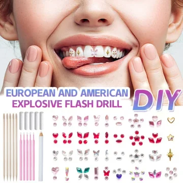 Professional Tooth Gem Kit DIY Teeth Jewelry 2 | PricZone Professional Tooth Gem Kit DIY Teeth Jewelry 2 | PricZone