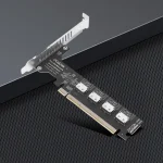 PCI-E 4.0 16x Oculink Split Expansion Card eGPU 4