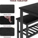 Dining Table Set for 4 with Bench and Storage 4