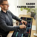 Large Excel Cheat Sheet Desk Pad Mouse Pad Office 6