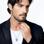 St Michael Silver Protection Pendant Necklace 5