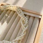 Bridal Pearl Choker Elegant Fashion Necklace 5