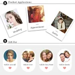 Rhinestone Crystal Heart Tennis Bracelet Womens 6