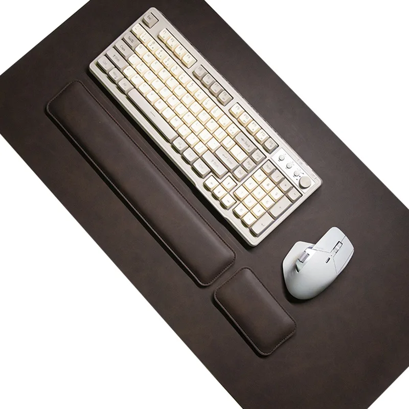 Waterproof PU Desk Pad Large Mouse Pad 3-Piece 5 Waterproof PU Desk Pad Large Mouse Pad 3-Piece 5