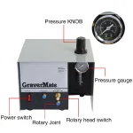 Single Head Pneumatic Engraving Machine 1400RPM 1