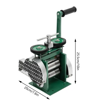 Manual Jewelry Rolling Mill Adjustable Press 2