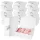 24pcs White Gift Boxes 12 x 9 x 4-inch with Lids