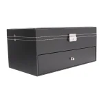 6-Slot Watch Box and Eyeglass Storage Organizer 2