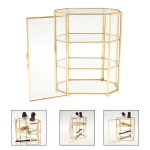 3-Tier Glass Makeup Organizer Display Box 6
