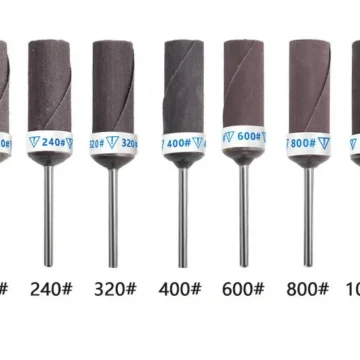 7pcs Sandpaper Rod 80-1000 Grit Jewelry Rotary 2