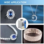 1300W Jewelry Steam Cleaner 2L Stainless Tank 5