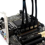 PCI-E 4.0 16x Oculink Split Expansion Card eGPU 3
