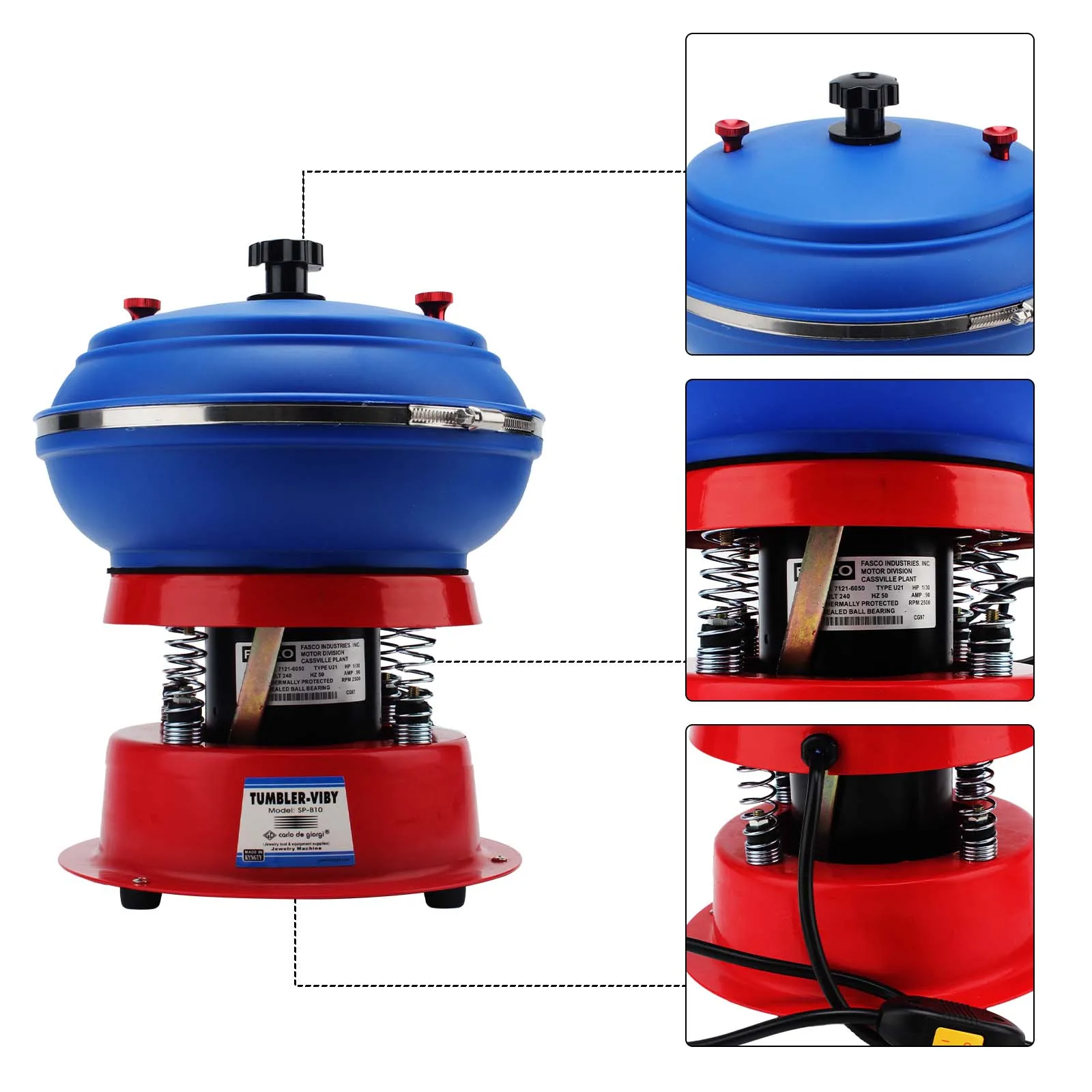 Advanced Vibrating Tumbler Jewelry Jade Polisher 1 Advanced Vibrating Tumbler Jewelry Jade Polisher 1