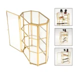 3-Tier Glass Makeup Organizer Display Box 3