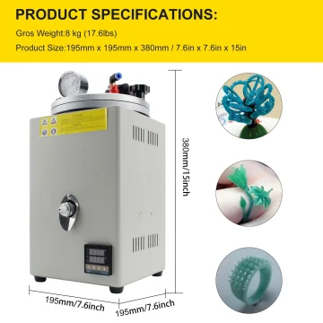 Professional Jewelry Wax Injection Casting Machine 1