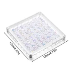 Acrylic Magnetic Jewelry Display Box 36-100 Grid 6