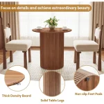 Small Round Dining Table 31-inch for 2 People 6