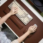 Waterproof PU Desk Pad Large Mouse Pad 3-Piece 1