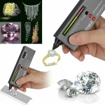 Diamond Tester Pen Gemstone LED Light Hardness 2