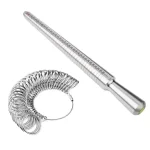 Ring Sizer Mandrel Kit Finger Gauge Jewelry Tool 1