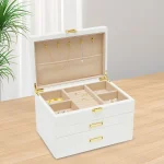 Wooden Watch and Jewelry Organizer Display Case 5