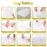 24pcs White Gift Boxes 12 x 9 x 4-inch with Lids 6