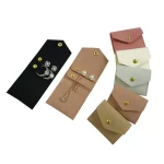 Fiber Travel Jewelry Roll Storage Organizer 5