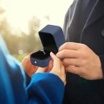 Vintage Double Ring Box Wedding Engagement 5