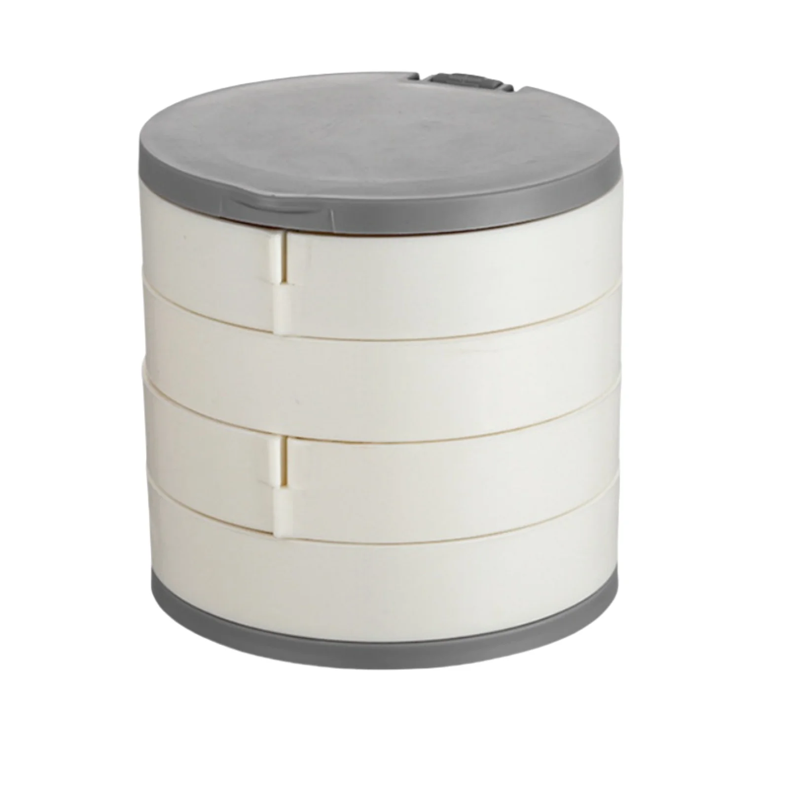 Rotating Multi-Layer Plastic Desktop Storage Box 1 Rotating Multi-Layer Plastic Desktop Storage Box 1