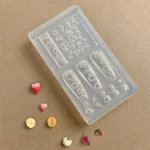 3D Fruit Silicone Nail Mold for Nail Charms 4