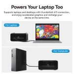 Khadas RTX 4060 Ti 16GB 160W eGPU Expansion Dock 4