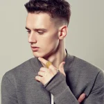 Cross Stainless Steel Rhinestone Ring Gold 6