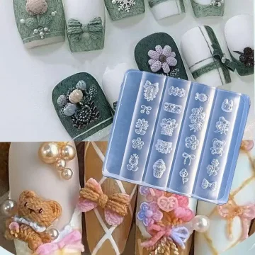 3D Fruit Silicone Nail Mold for Nail Charms 2