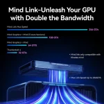 Khadas Mind RTX 4060 Ti 16GB Desktop GPU Dock USB4 3