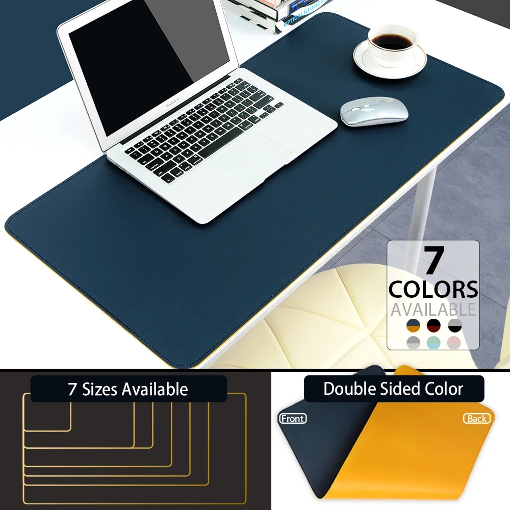 Double-Side PU Mouse Pad Large Anti-Slip Desk Mat 1 Double-Side PU Mouse Pad Large Anti-Slip Desk Mat 1