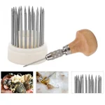 Milgrain Tool Set Beading Wheels Jewelry Tool 1