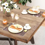 72-Inch Solid Wood Farmhouse Dining Table 5
