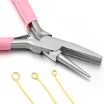 1Pc Jewelry Pliers Carbon Steel 3-10mm Wire Tool 6