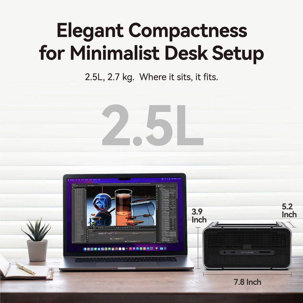 Khadas Mind RTX 4060 Ti eGPU 16GB Docking Station 5 Khadas Mind RTX 4060 Ti eGPU 16GB Docking Station 5