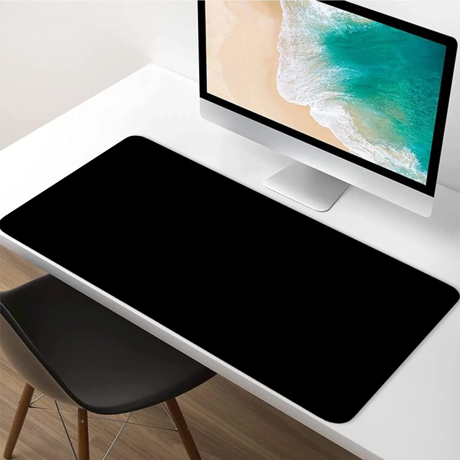 3mm Black Gaming Mouse Pad Large Desk Mat Non-Slip 3 3mm Black Gaming Mouse Pad Large Desk Mat Non-Slip 3