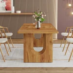 Modern Wood Dining Table 71-inch for 6 to 8 4