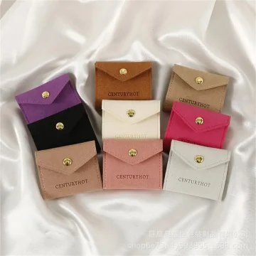 Fiber Travel Jewelry Roll Storage Organizer 1