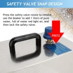 1300W Jewelry Steam Cleaner 2L Stainless Tank 3