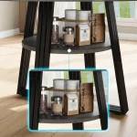 42-Inch Round Farmhouse Table with Storage 5