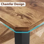 78-Inch Rectangular Table for 6-8 Cut Corners 4