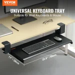 SucceBuy 26.8-Inch Under Desk Keyboard Tray 2