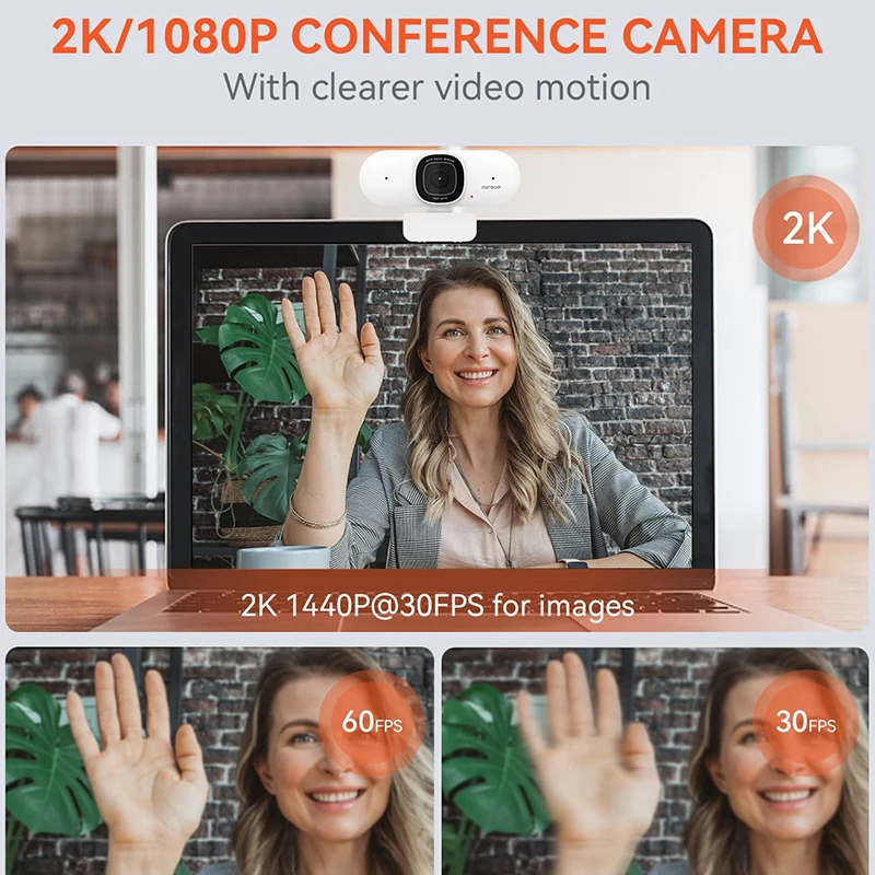 NuroUM V15-AF 2K Wide Angle Webcam Mic 4 NuroUM V15-AF 2K Wide Angle Webcam Mic 4